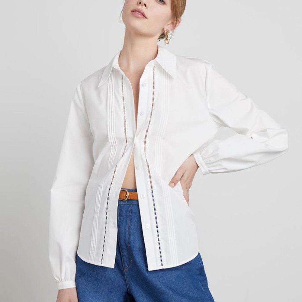 Who What Wear Brett Cotton Button-Down Shirt
